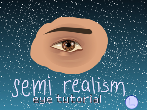 Semi- Realism Eye Tutorial