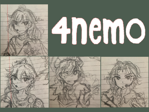 4NEMO !! traditional doodles :)