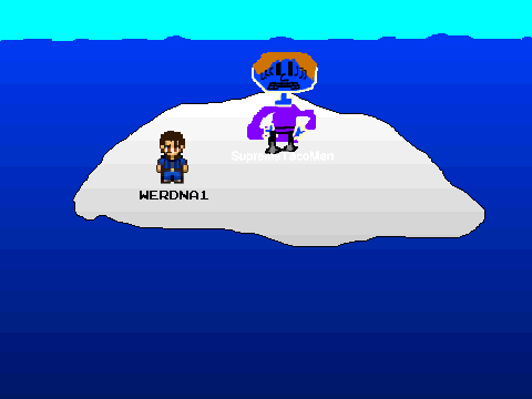 add someone stranded on an iceberg![1]