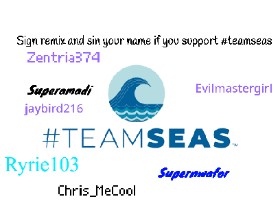 Remix and sign if you support #teamseas remix remix remix remix remix
