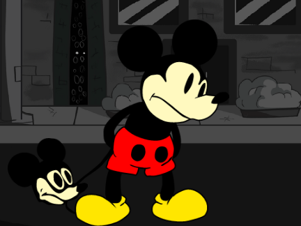 Colored! but just micky mouse