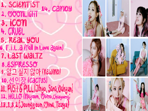 TWICE Formula of Love: O+T=<3 full album remix