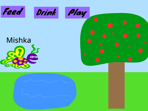 Mishka the butterfly!