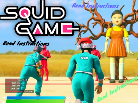 Squid Game Red Light and Green Light - 2 PLAYER