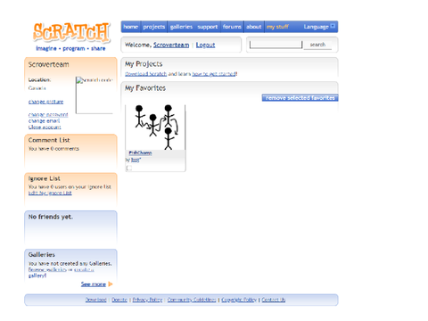 Scrover Site - TEST #1