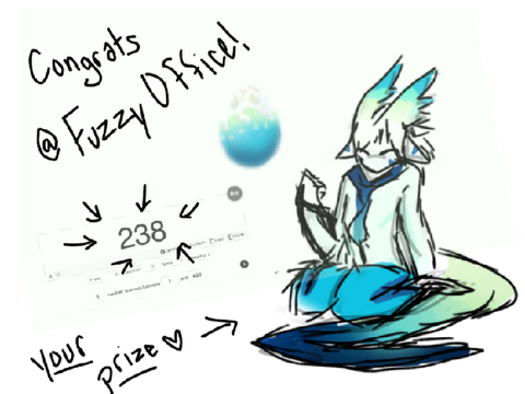 Egg raffle results!