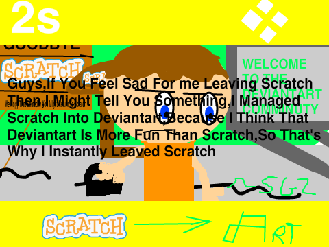 I MANAGED FROM SCRATCH TO DEVIANTART