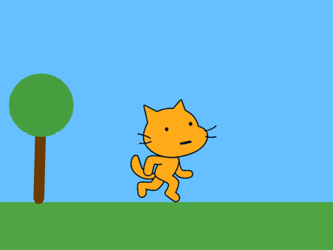 cursed scratch cat