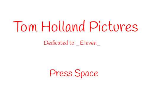 Tom Holland Pictures for _E1even_ 