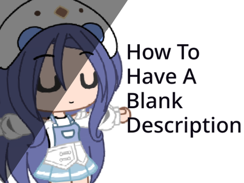 II How To Have A Blank Description II