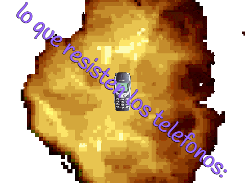 lo que resisten los telefonos: