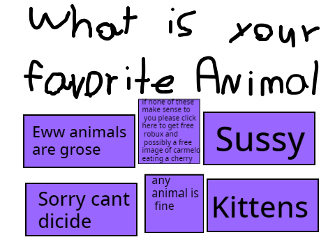 what is your favorite animal