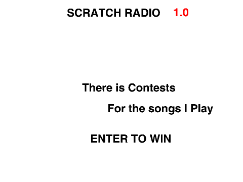 SCRATCH RADIO 1.0 