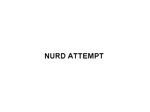 nurd attempt