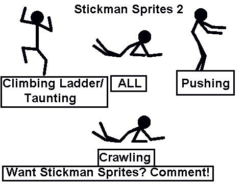 Stickman sprites2