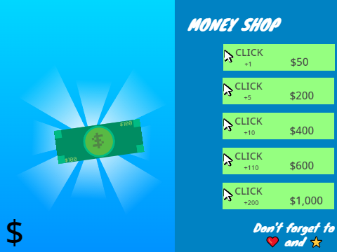 Money Clicker #Game#All#