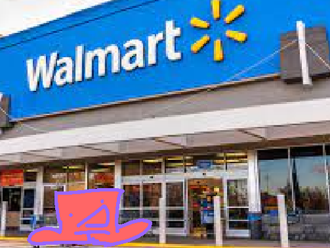 Guy go to walmart