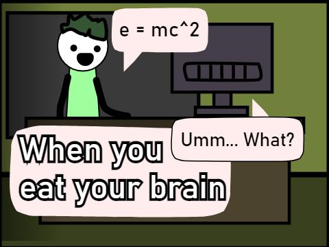 When you eat your brain #animation #stories #music
