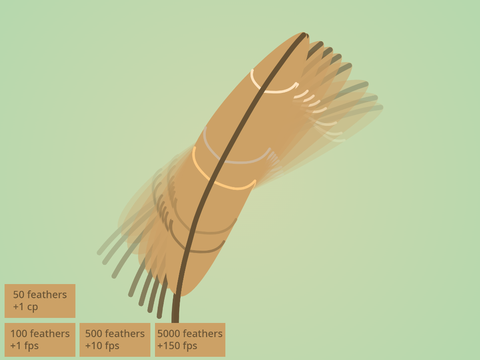 feather clicker thingy wip
