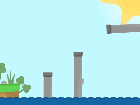 The Grassland ◈ Multiplayer Cloud Platformer