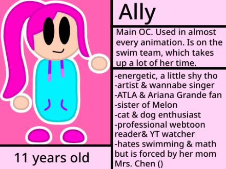 Ally's OC refs