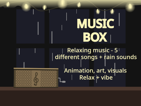 Music Box + Rain sounds 