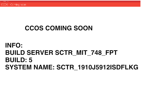 CCOS INSIDER PREVIEW