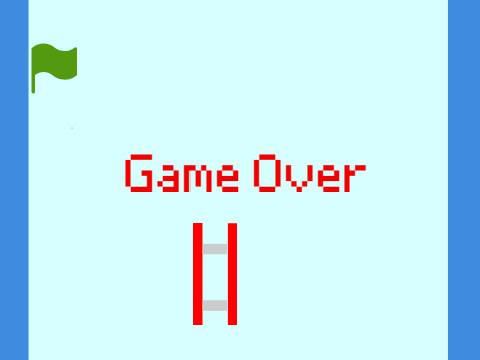 Ice Ski Snow ball Dodging Game