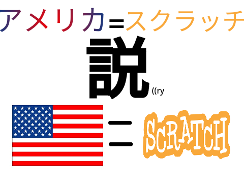 スクラッチ＝アメリカ説