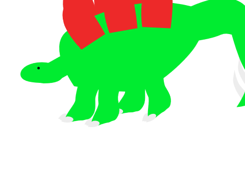 stegosaurus mesh