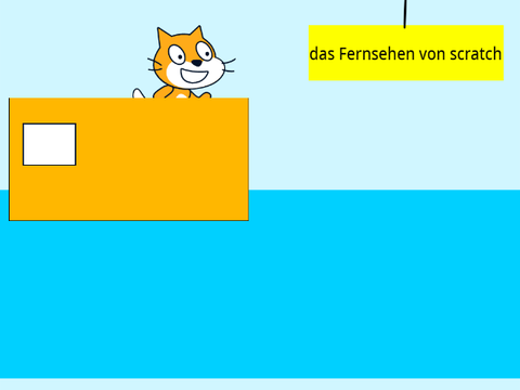 das Fernsehen von Scratch