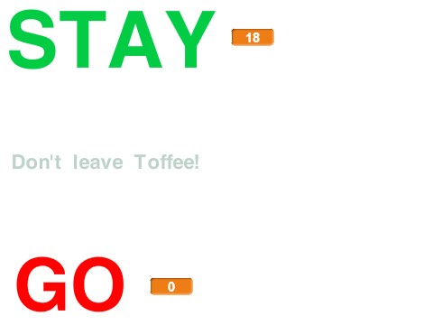 Don't Leave Toffee!