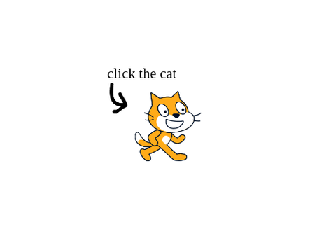 click the cat