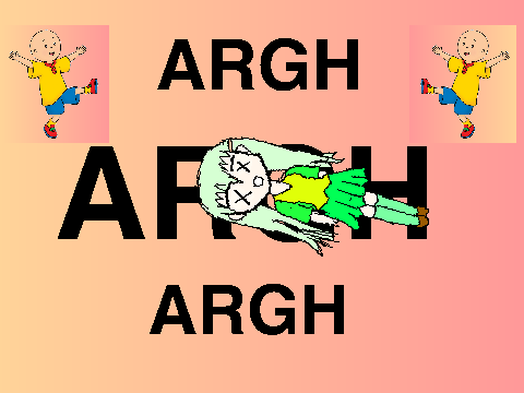 How long can you take it? Caillou Theme Song