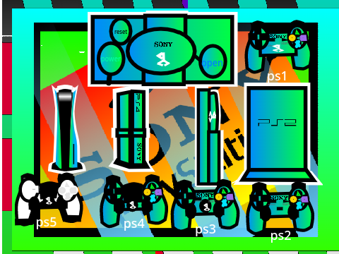 PlayStation Evolution (Ps1 - Ps5)