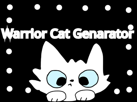 .:Warrior Cat Generator:.