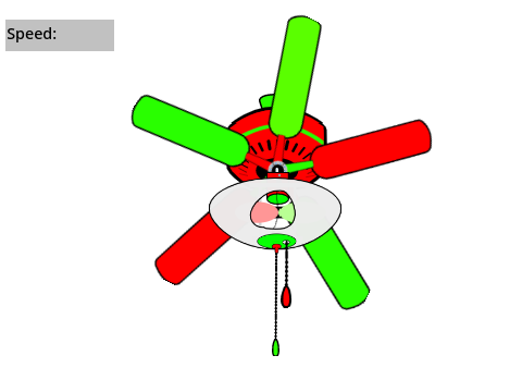 Christmas fan
