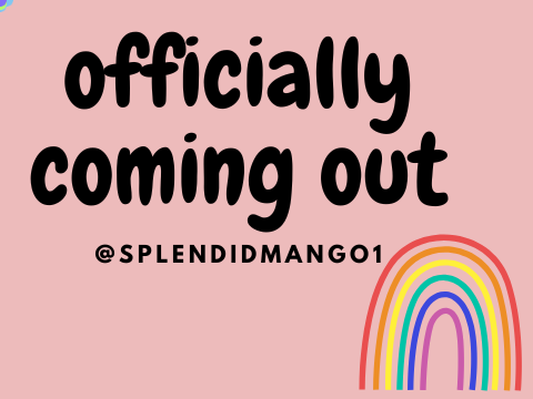 officially coming out :)