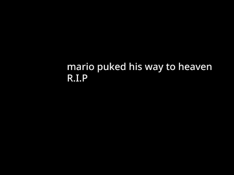 mario hit his head to many times