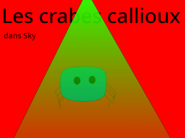 les crabes callioux!!!! disco.