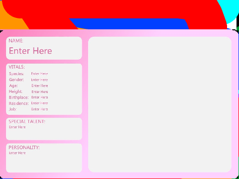 Rp Sigh up sheet