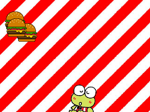 hungry keroppi! -.-