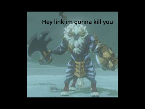 Botw meme thingy
