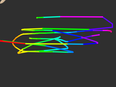 Scratching paper! (Rainbow!)