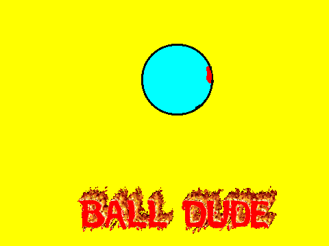3D ball dude