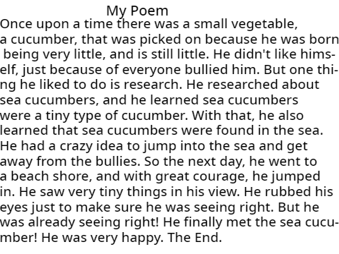 My Poem 