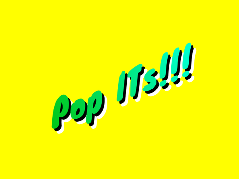 Pop it's! 3 different Pop Its! (Yaaay!!!)