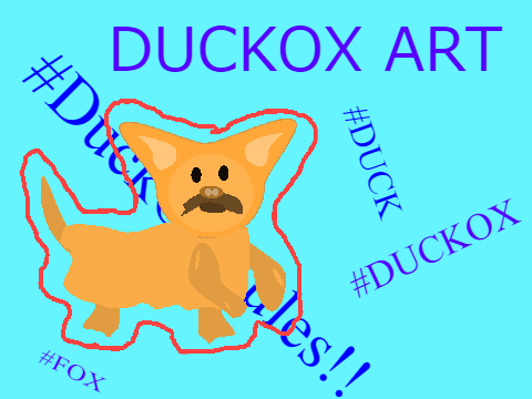 Duckox Art || #Duck+Fox #art