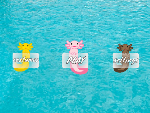 Floating axolotl game /ver 2.0 remix-2