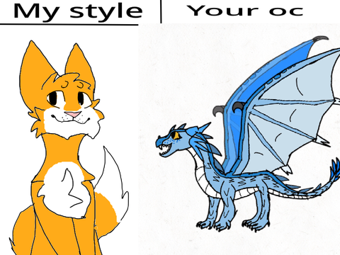 I’ll draw your oc in my style (OPEN) remix